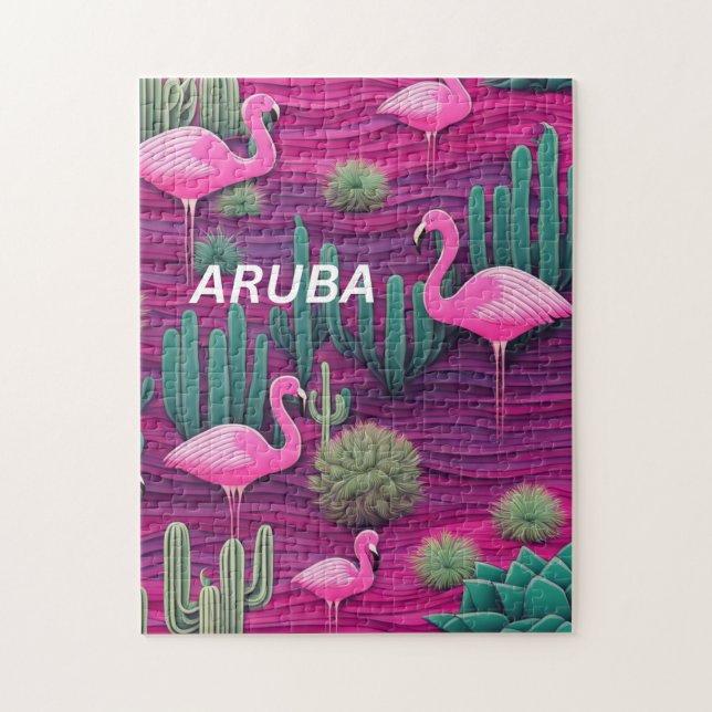 Aruba in Rosa (Vertikal)
