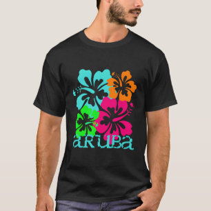 Aruba Island Beach Tropical Paradise Surfen T-Shirt