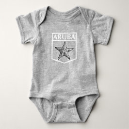 Aruba Island Design - Baby Jersey Bodysuit Baby Strampler