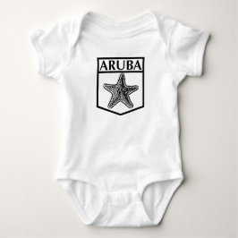 Aruba Island Design - Baby Jersey Bodysuit Baby Strampler