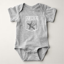 Aruba Island Design - Baby Jersey Bodysuit