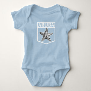 Aruba Island Design - Baby Jersey Bodysuit Strampler