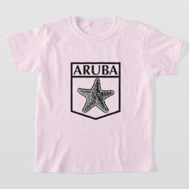 Aruba Island Design - Girls' Basic T - Shirt