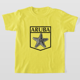 Aruba Island Design - Girls' Basic T - Shirt