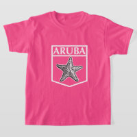 Aruba Island Design - T-shirt de base pour enfants