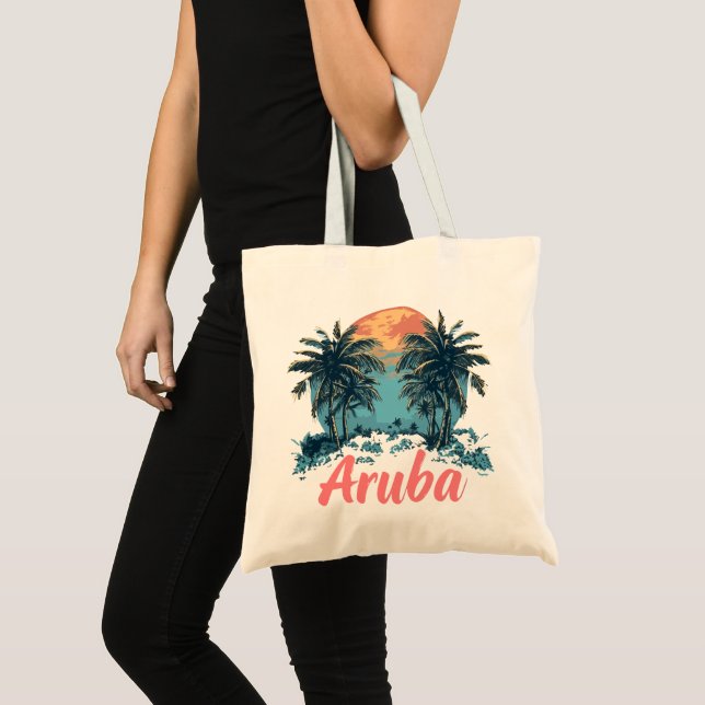 Aruba Island Design (Version 2) - Tasche des Haush (Vorderseite (Produkt))