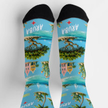 Aruba Karibik Insel Leuchtturm Reise Souvenir