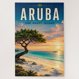 🌴 Aruba Karibik-Strand-Paradies ☀️