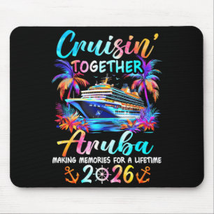 Aruba-Kreuzfahrt 2026 Familie Cruisin Urlaub Zusam Mousepad