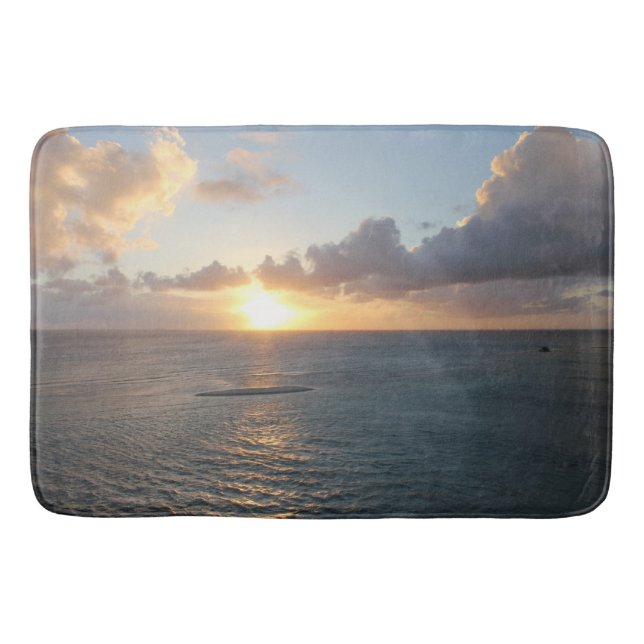 Aruba Landschaftlicher Sonnenuntergang über dem Ka Badematte (Vorderseite)