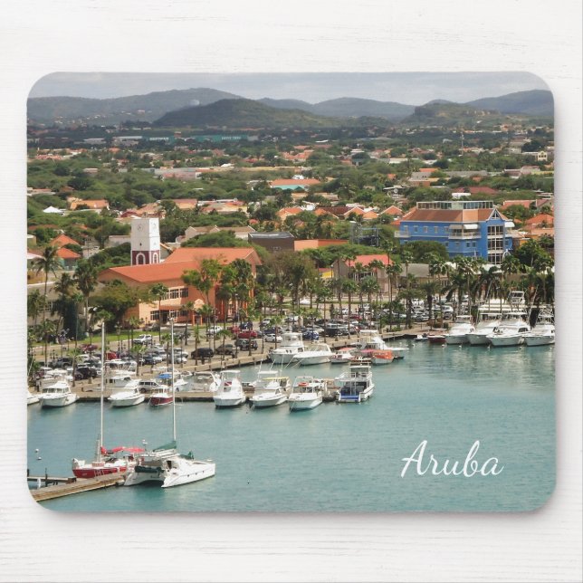 Aruba Marina Mousepad (Vorne)