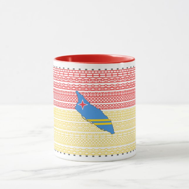 Aruba - My roots run deep so does my faith Tasse (Zentrum)