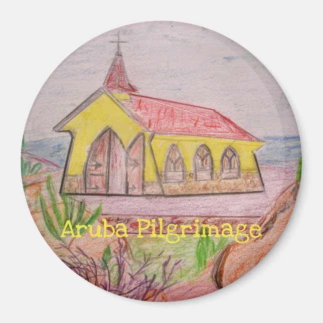Aruba Pilgrimage Magnet (Vorne)