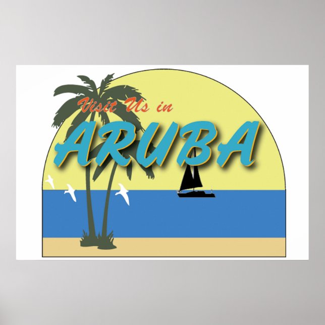 Aruba Poster (Vorne)