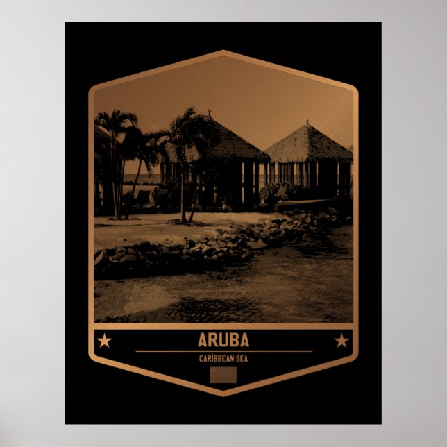 Aruba Poster (Vorne)