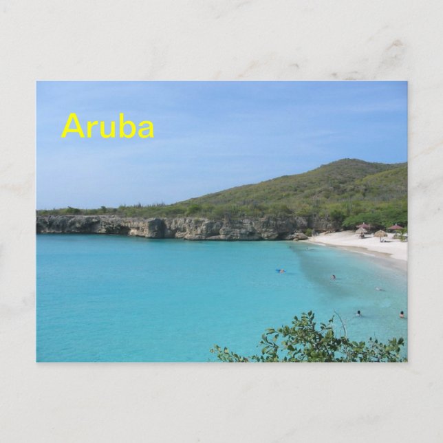 Aruba Postkarte (Vorderseite)