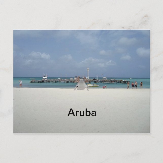 Aruba Postkarte (Vorderseite)