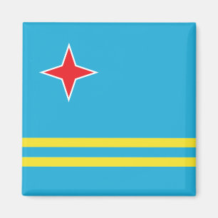 Aruba-Qualitäts-Flagge Magnet