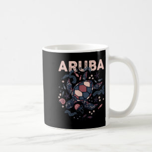 Aruba Reise Sommerferien Arubanische Schildkröte T Kaffeetasse