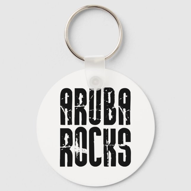 Aruba Rocks Schlüsselanhänger (Vorderseite)