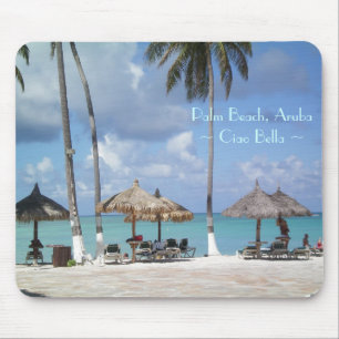 Aruba setzt Mousepad auf den Strand