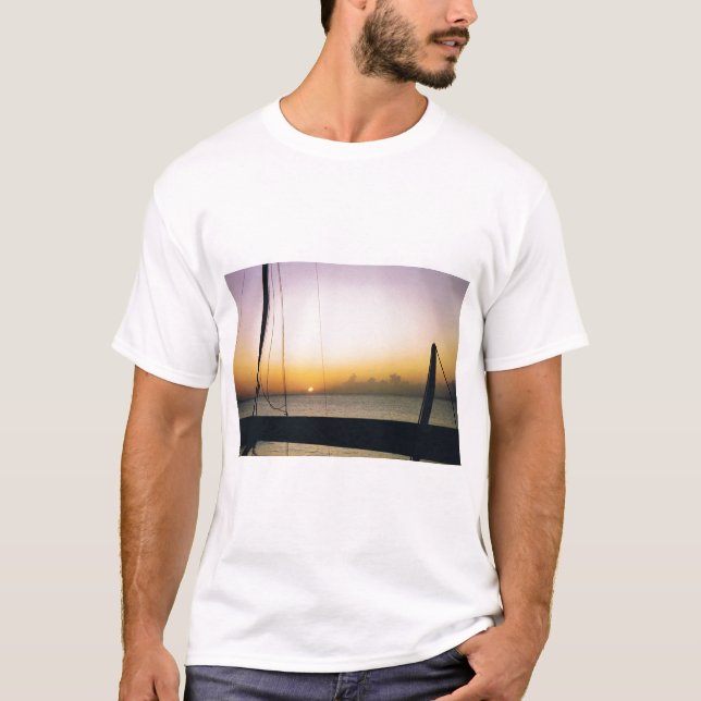 Aruba Sunset T-Shirt (Vorderseite)