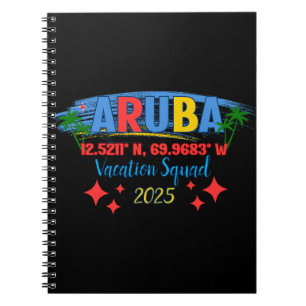 Aruba Urlaub 2025 Vibes Tropischer Inselaufenthalt Notizblock