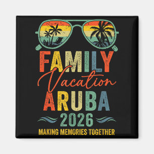Aruba-Urlaub 2026 passende Familengruppe Sommer Magnet
