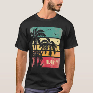 Aruba Vintage Sommer T-Shirt
