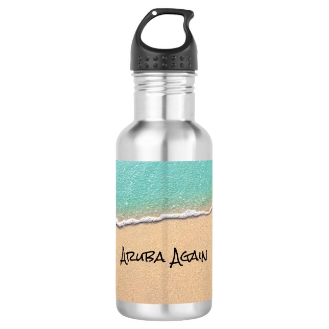 Aruba wieder Wasserflasche (Vorderseite)