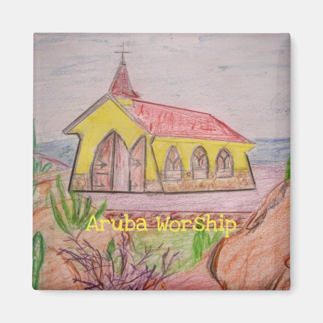 Aruba Worship Magnet (Vorne)