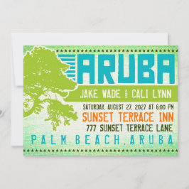 ARUBA Zieleinladung Einladung