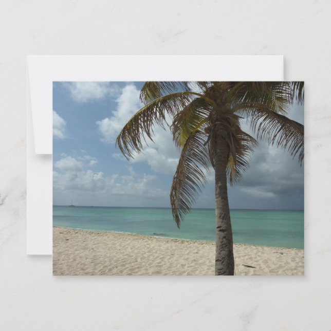 Aruban Beach I Beautiful Nature Szene Karte (Vorderseite)