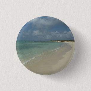 Aruban Beach II Schöne Landschaft Button