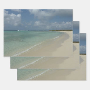 Aruban Beach II Schöne Landschaft Geschenkpapier Set