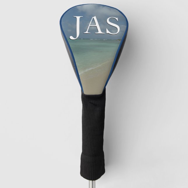 Aruban Beach II Schöne Landschaft Golf Headcover (Vorderseite)