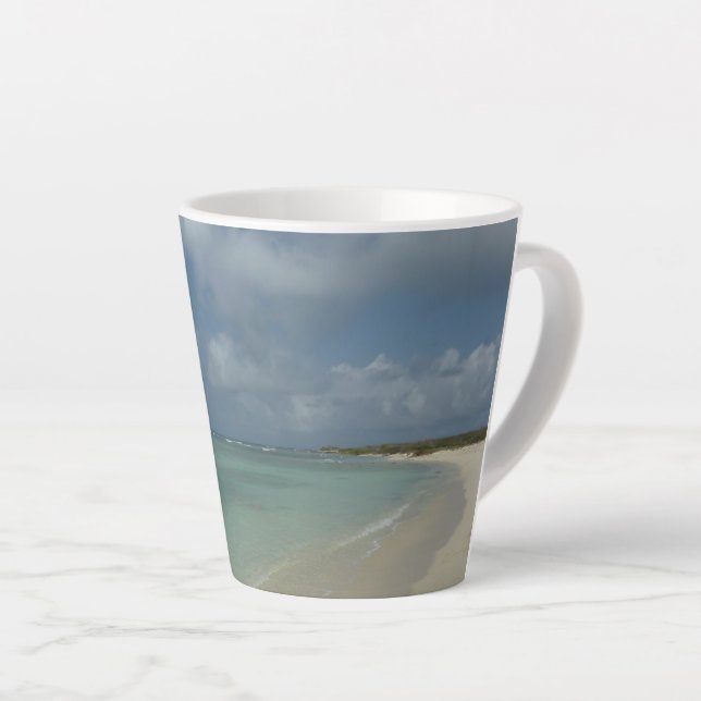 Aruban Beach II Schöne Landschaft Milchtasse (Rechte Ecke)
