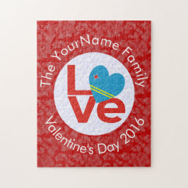 Aruban Flag Red Letters LIEBE White on Red Letters