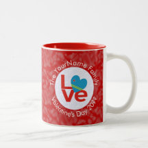 Aruban Flag Red Letters LIEBE White on Red Letters