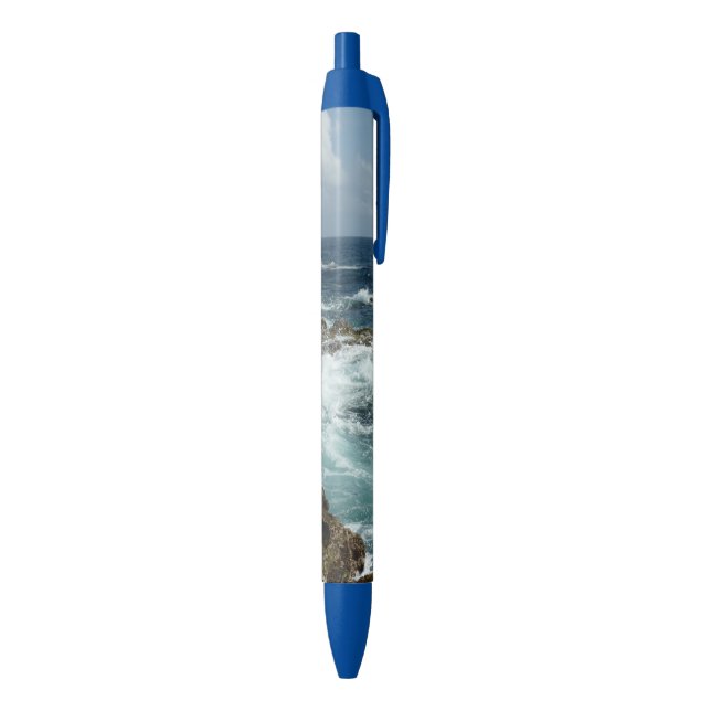 Arubas Felsküste und blauer Ozean Kugelschreiber (Unterseite (Vertikal))