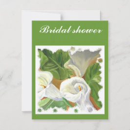 Arums-Brautparty Einladung