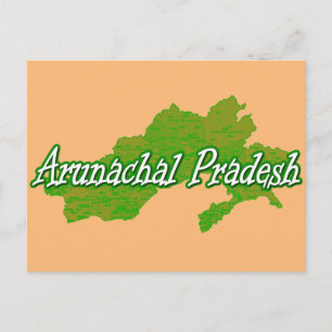 Arunachal Pradesh Postkarte