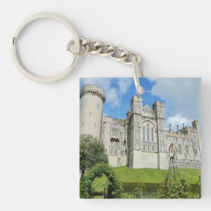 Arundel Castle im Frühjahr, West Sussex Schlüsselanhänger