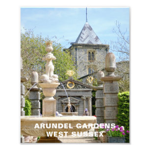 Arundel Gardens in Spring Time, West Sussex Foto