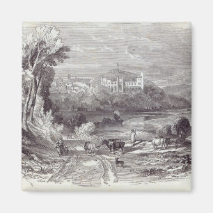 Arundelschloss und -stadt magnet