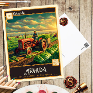Arvada, Colorado   Carte postale Vintage