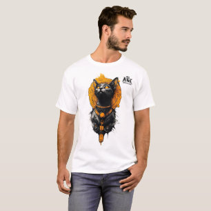 ARVEXON Königinnen-Katze-Krone Süße Streetwear Gra T-Shirt