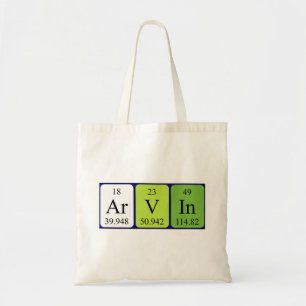 Arvin Periodenname Totbeutel Tragetasche