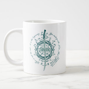 ARWEN™ Elben-Schwert Zitat Jumbo-Tasse