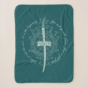 ARWEN™ Elben-Schwert Zitat Sherpadecke